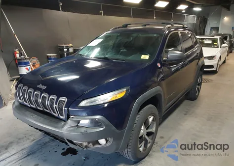 2014 Jeep Cherokee Trailhawk из США, поврежденный, VIN 1C4PJMBS6EW211130